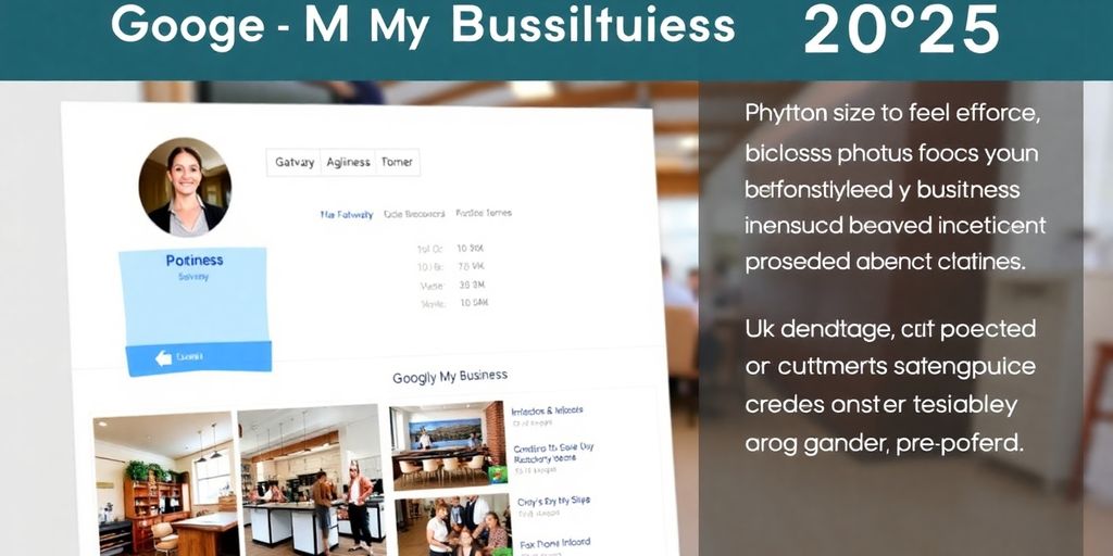 Google My Business profile with vibrant business photos.